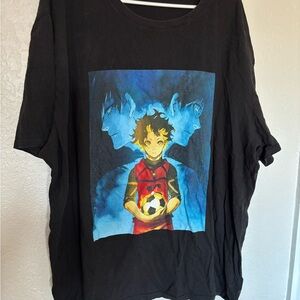 Mens Black Graphic T-Shirt